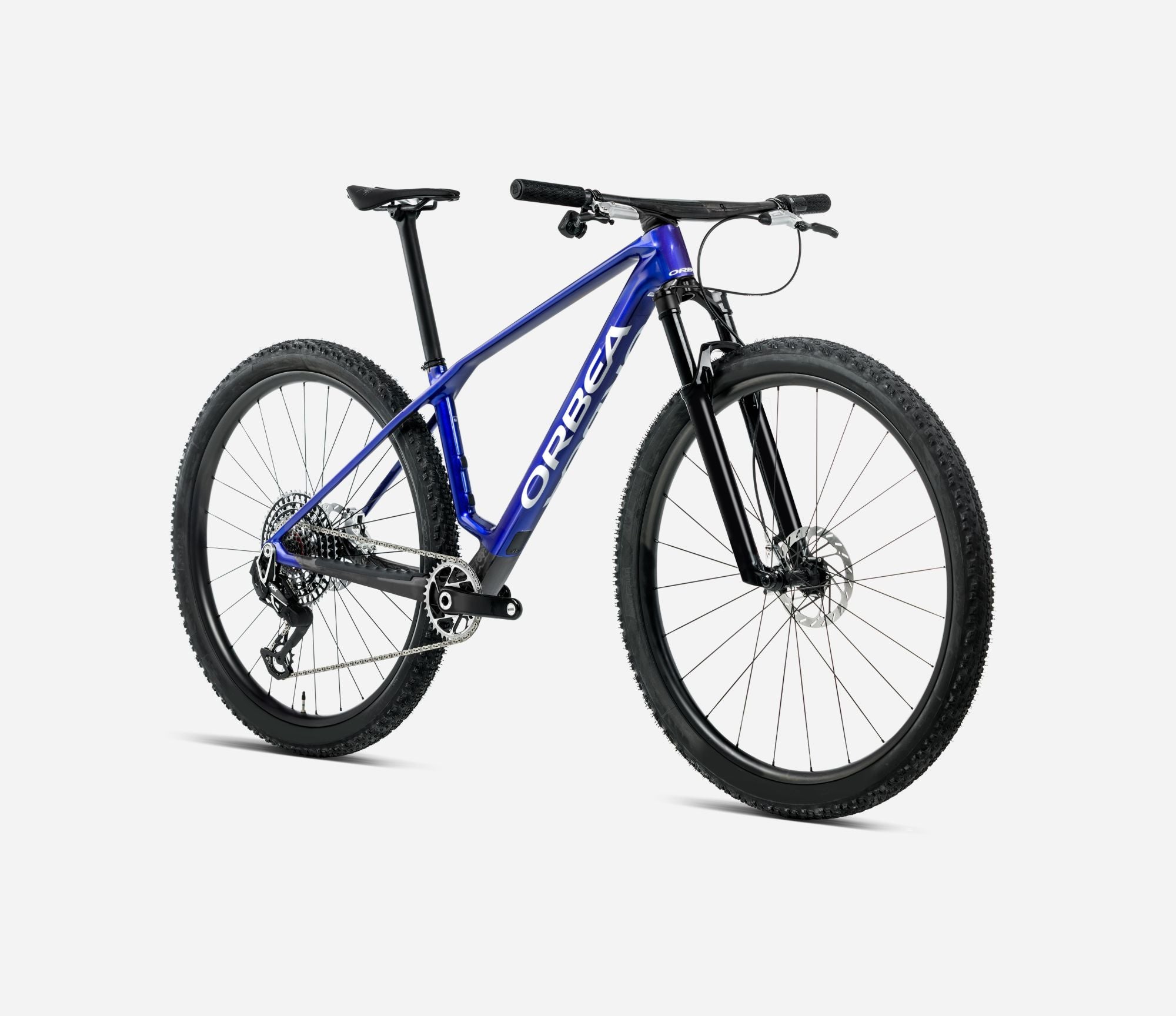 Bicicleta de montaña ORBEA Alma M50 Cobalt Blue (Gloss) - Carbon Raw (Matt) 2026